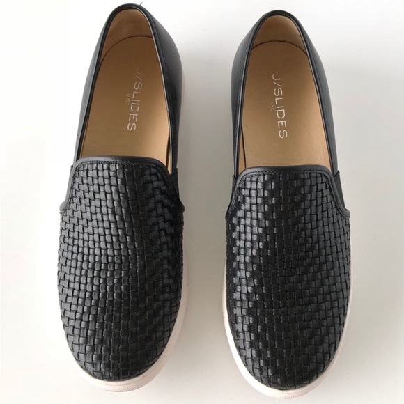 NWOB J/Slides Leather Slip On Sneaker - Picture 4 of 17